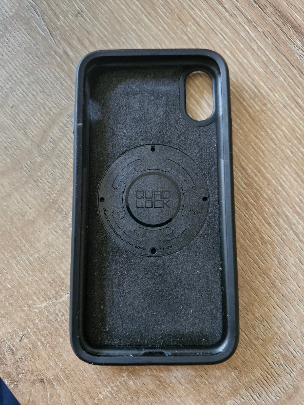 Quad Lock Hoesje voor iPhone XS, zo goed als nieuw, Ophalen of Verzenden, Zo goed als nieuw, Quad Lock, IPhone XS