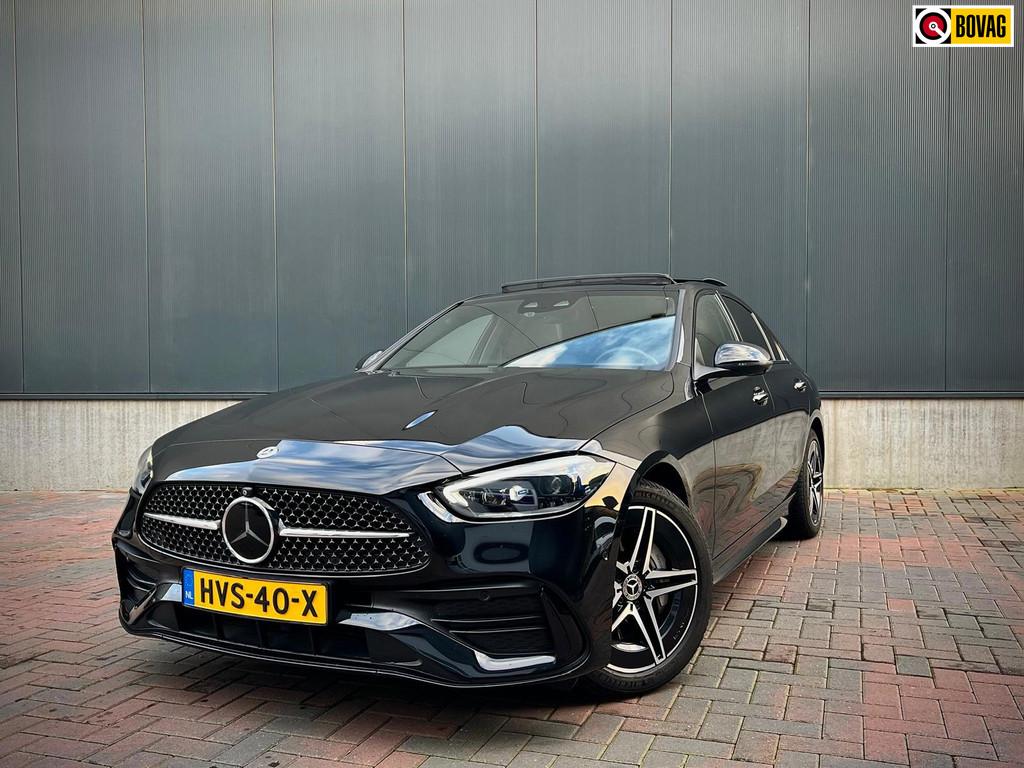 Mercedes-Benz C-klasse 300 e AMG Line * Burmester * Head-Up, Auto's, Mercedes-Benz, Bedrijf, Te koop, C-Klasse, 360° camera, ABS