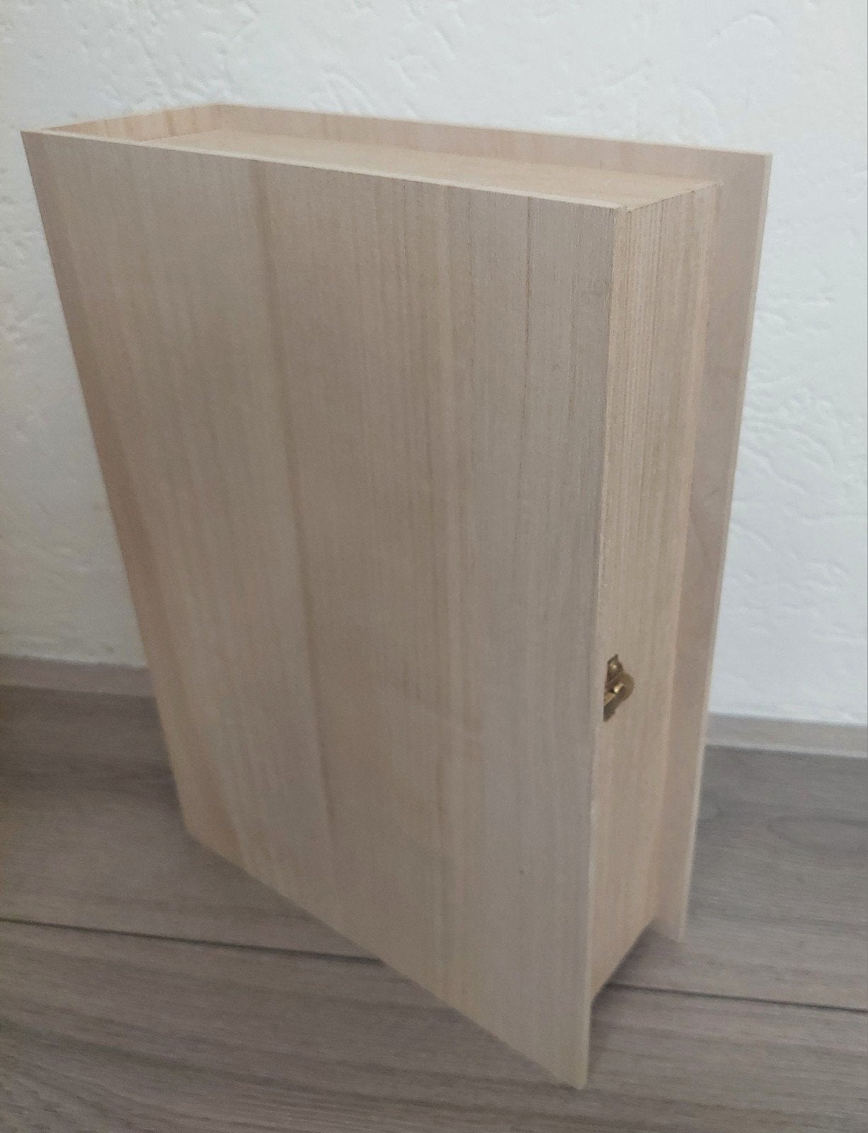 Houten kist in boekvorm, Ophalen of Verzenden, Nieuw