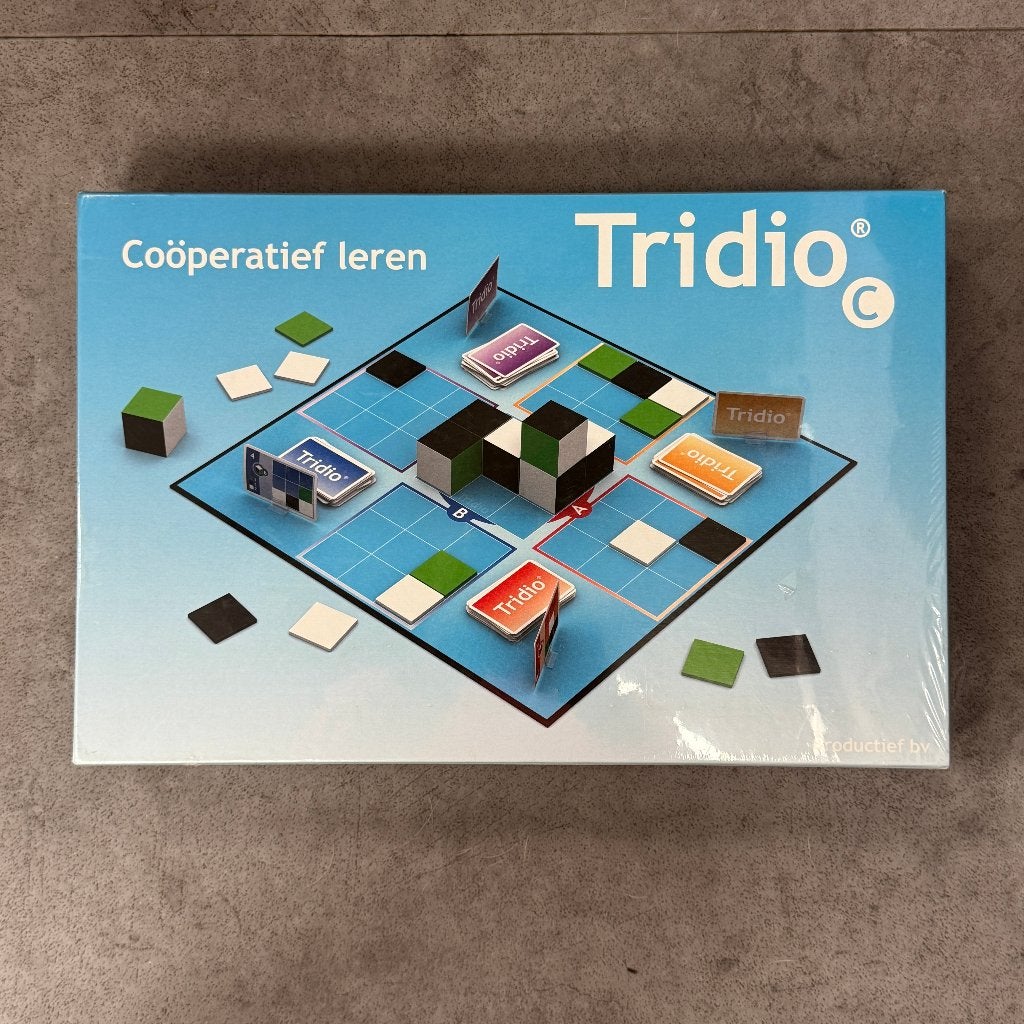 Tridio C - Coöperatief Leren - Bordspel, Hobby en Vrije tijd, Gezelschapsspellen | Bordspellen, Een of twee spelers, Ophalen of Verzenden
