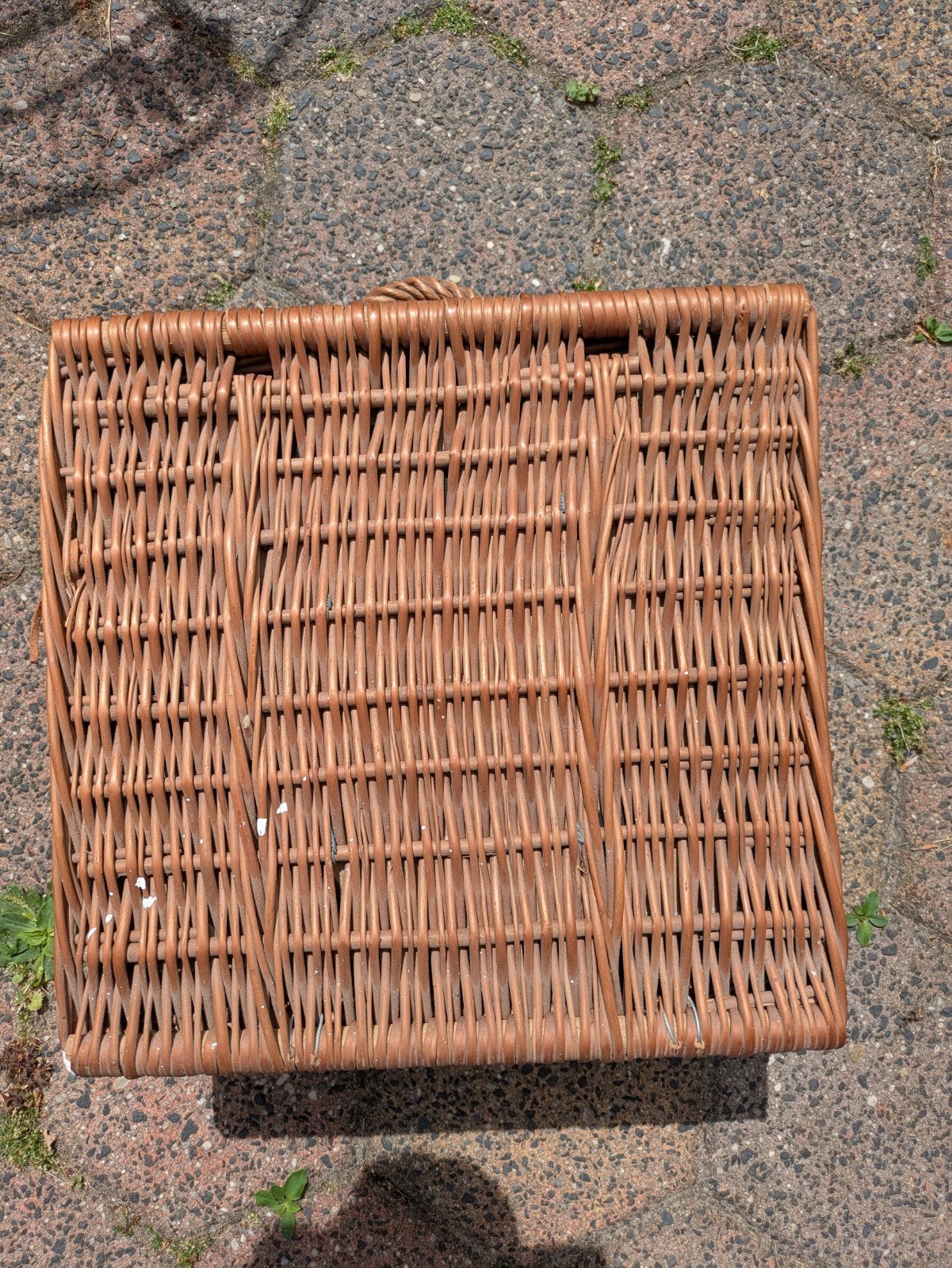 Picknickmand met servies voor 2 personen, Ophalen of Verzenden, Gebruikt