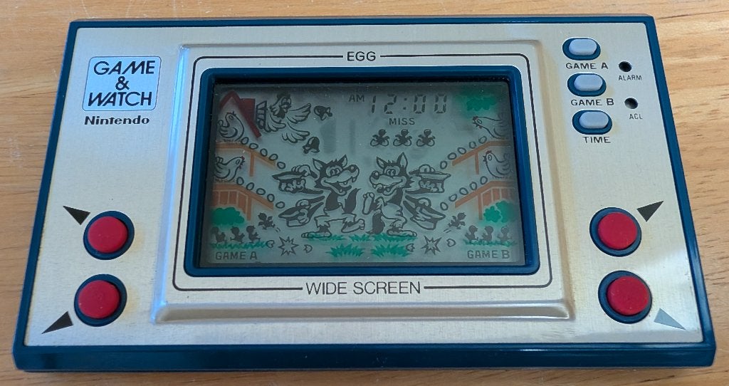 Nintendo Game & Watch Egg, Verzenden, Gebruikt, Overige modellen