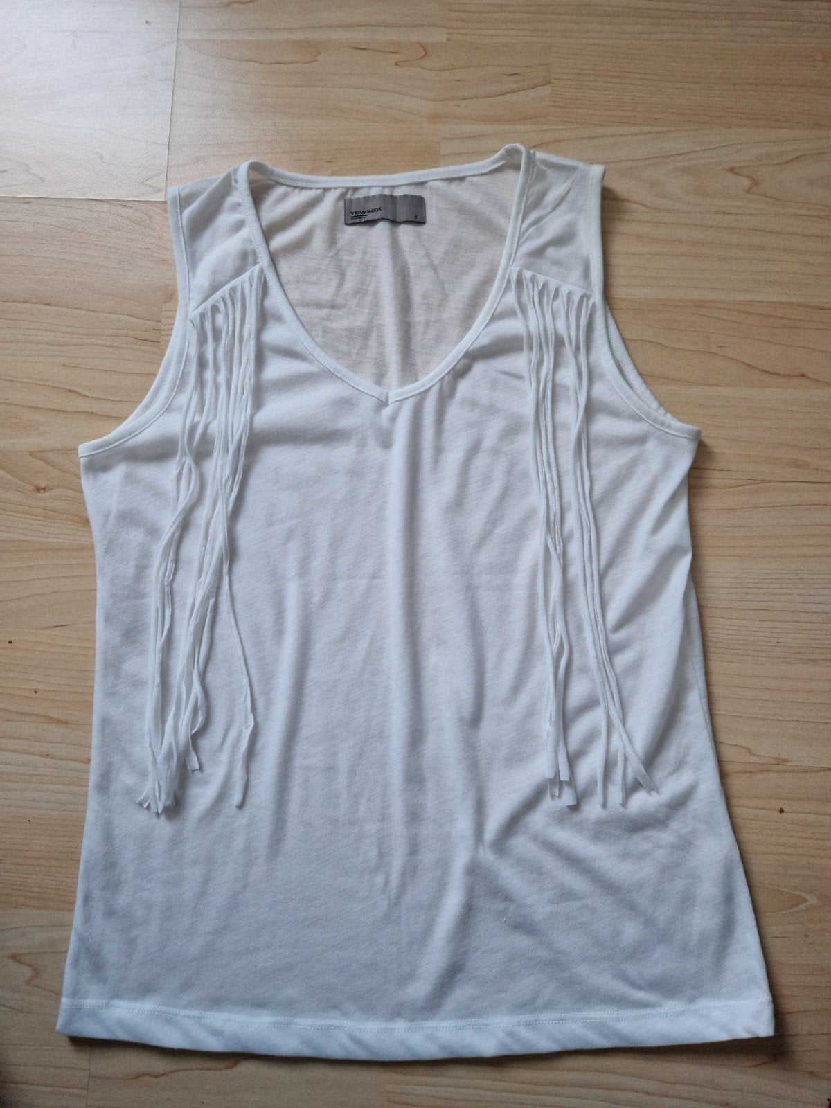 Top wit met franjes (Ibiza style) maat S Vero Moda
Nieuw, no, Vero Moda, Wit, Nieuw, Ophalen of Verzenden