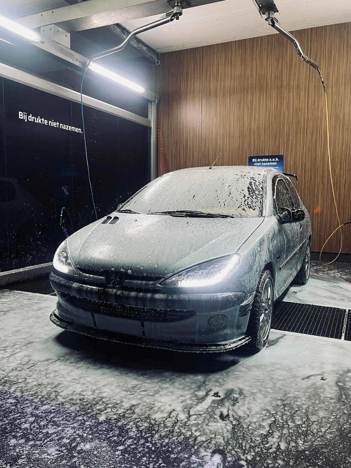 Peugeot 206 1.4 3D 2002 Grijs, Ophalen of Verzenden