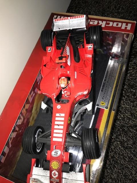 Ferrari F248 - Schumacher - 2006 - GP Duitsland, Ophalen, Zo goed als nieuw, Auto, Hot Wheels