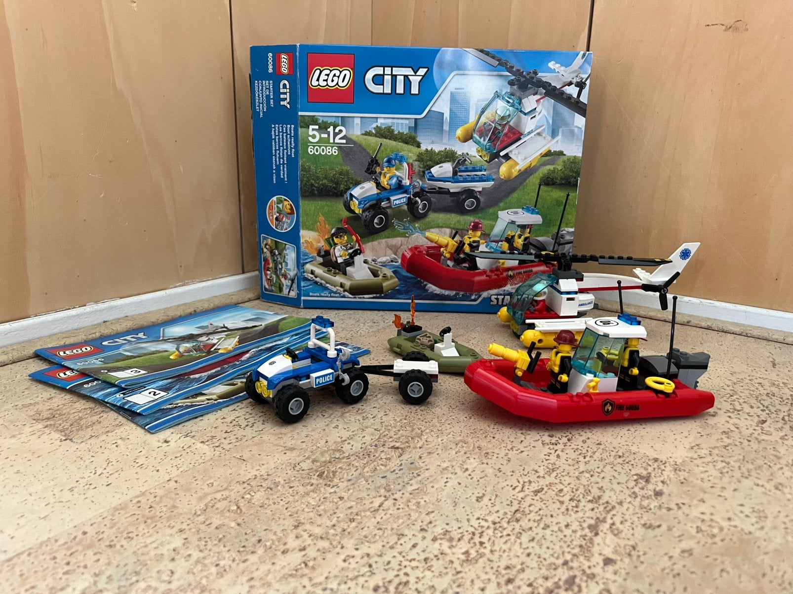 Lego 4 incomplete setjes, Kinderen en Baby's, Speelgoed | Duplo en Lego, Ophalen, Gebruikt