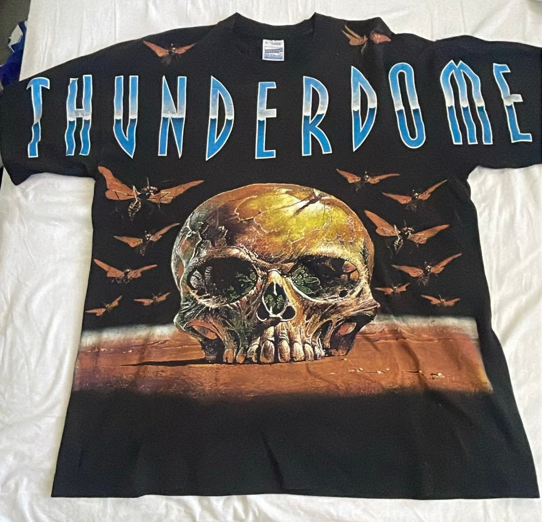 Thunderdome Chapter VI From Hell To Earth T-Shirt, Ophalen of Verzenden, Zo goed als nieuw, Maat 56/58 (XL), Zwart