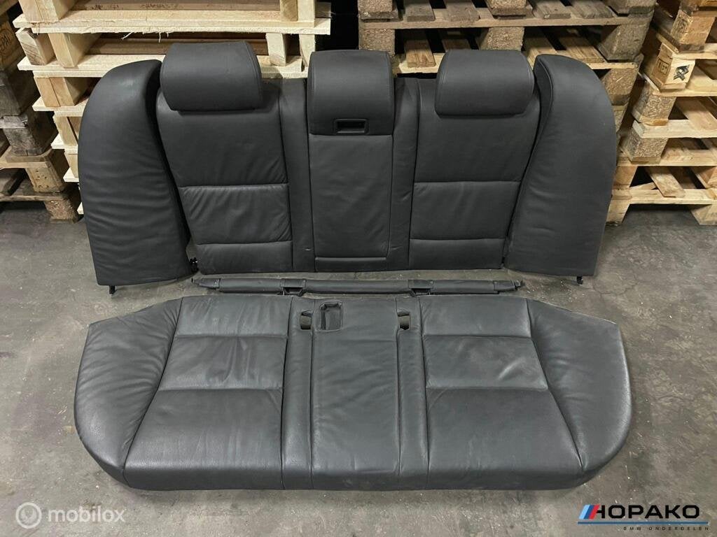 Achterbank BMW 5 serie E60 sedan | zwart leder, Auto-onderdelen, Interieur en Bekleding, Gebruikt, Einsteinlaan 5 rijswijk, Bmw