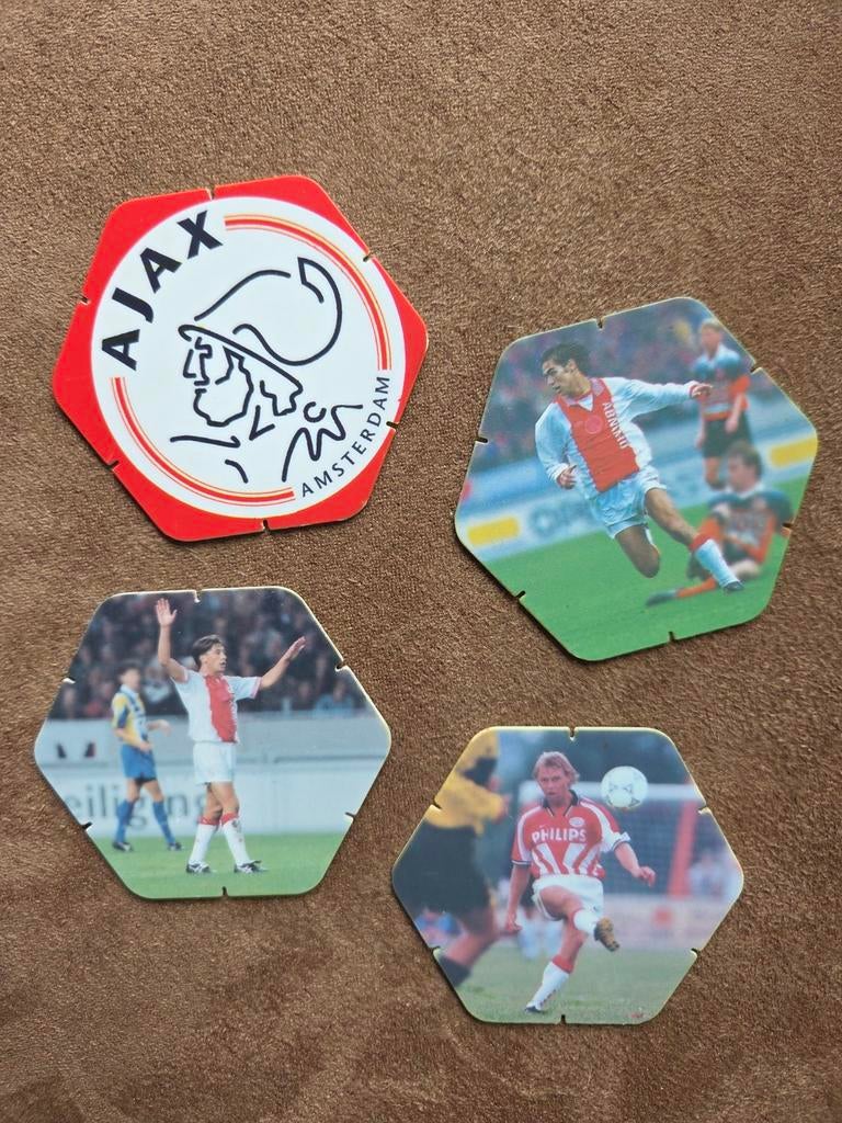 4 super topshot voetbal flippo mega, Verzamelen, Flippo's, Ophalen, Mega, Losse flippo's