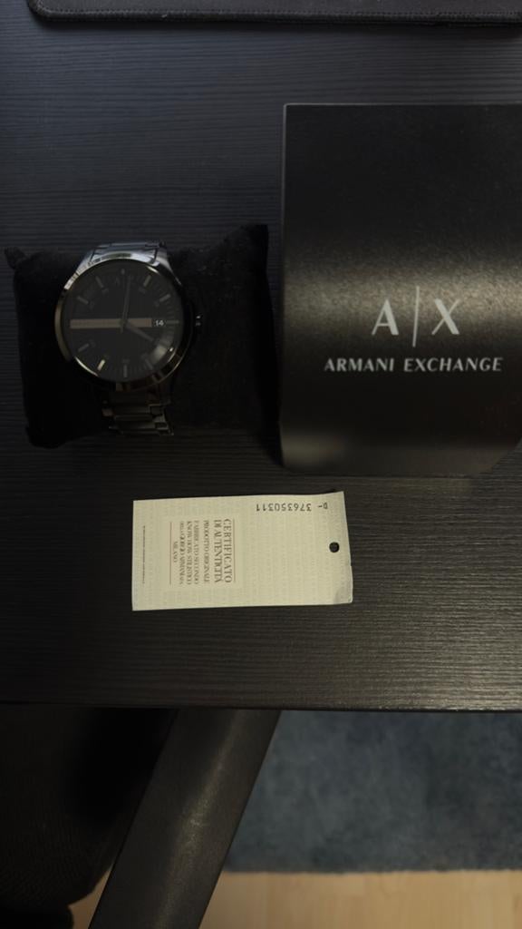 Armani Exchange horloge, Overige merken, Staal, Staal, Ophalen of Verzenden