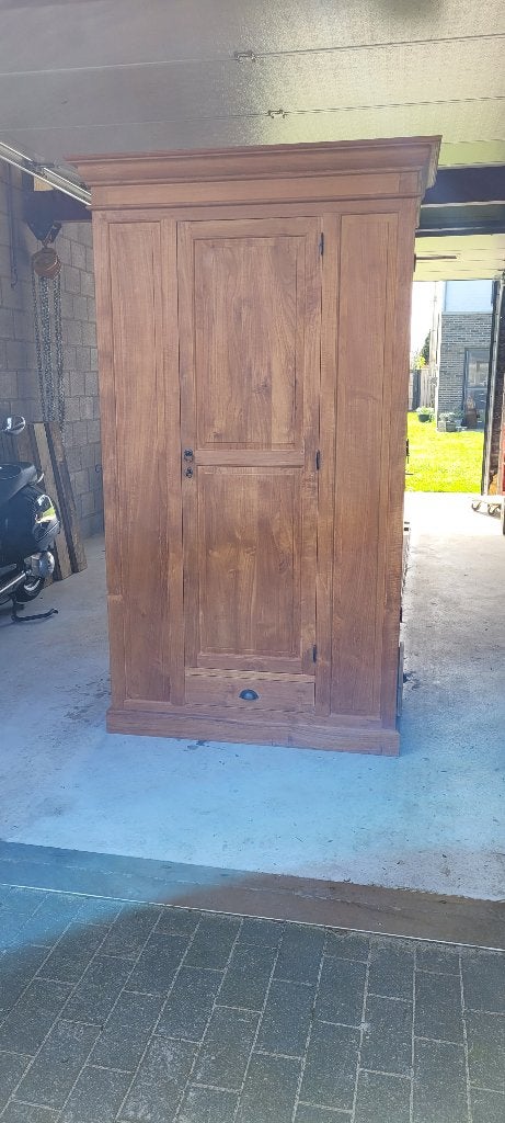 teak jagerskast, Ophalen, 200 cm of meer, Teakhout, Nieuw