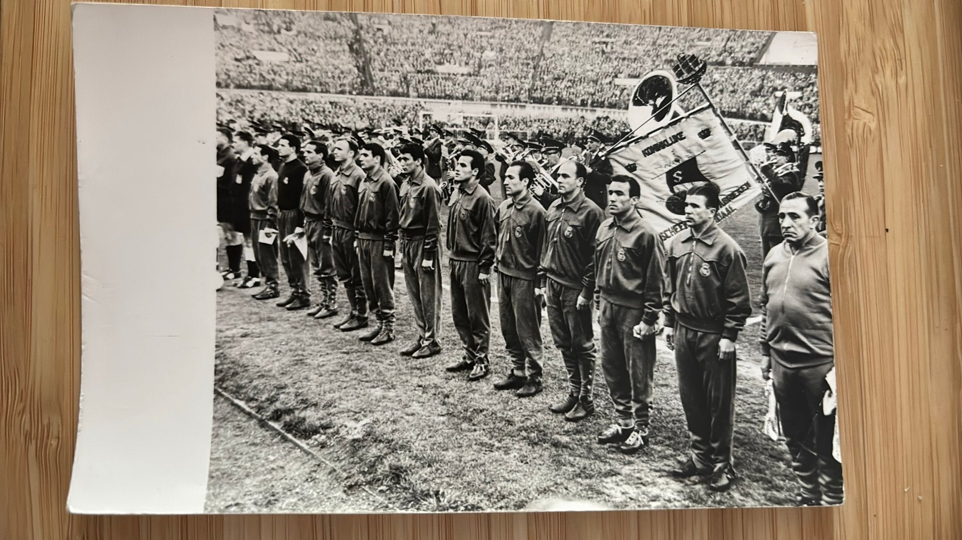1962 Olympisch Stadion Amsterdam EC finale REAL-BENFICA, Ophalen of Verzenden, 1960 tot 1980, Ongelopen, Noord-Holland
