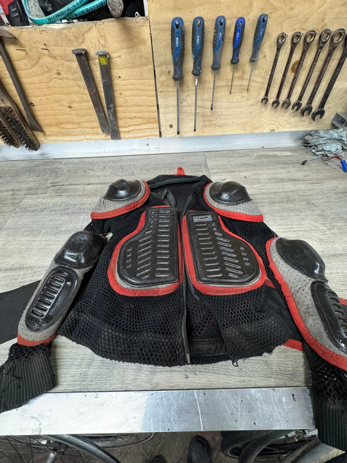 Body protector voor kinderen, Motoren, Kleding | Motorkleding, Ophalen, Tweedehands, Kinderen