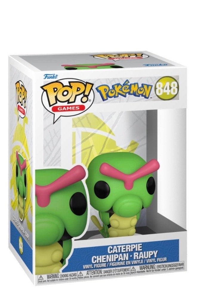 Funko Pop! Pokémon 848 Caterpie Vinyl Figuur, Ophalen, Zo goed als nieuw