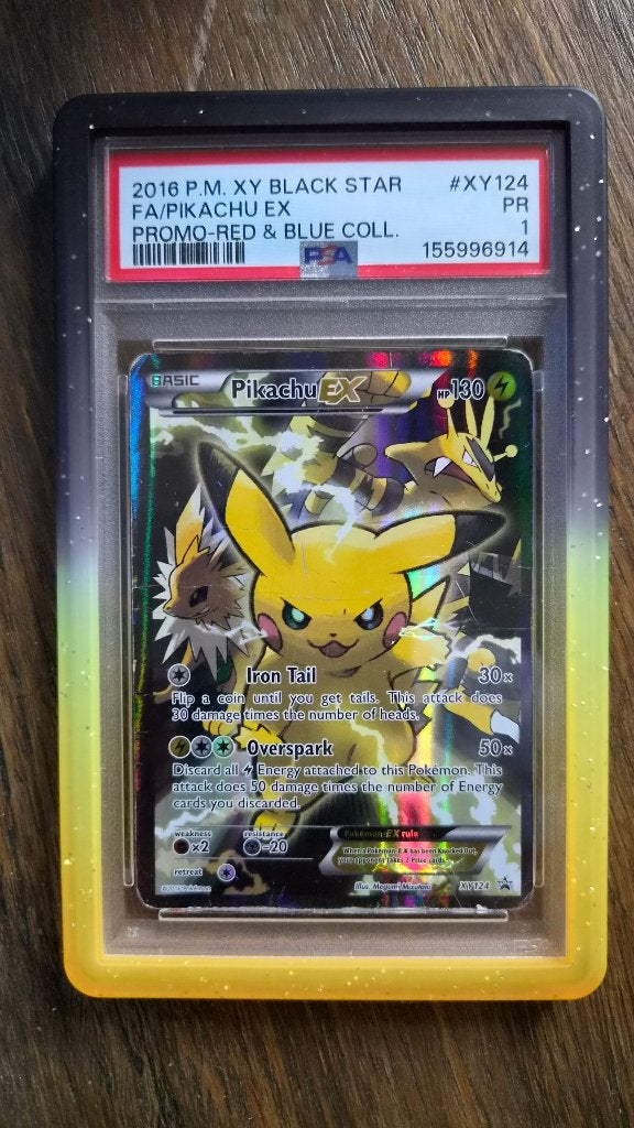 Pikachu Ex XY124 PSA1, Hobby en Vrije tijd, Verzamelkaartspellen | Pokémon, Ophalen of Verzenden, Nieuw, Losse kaart