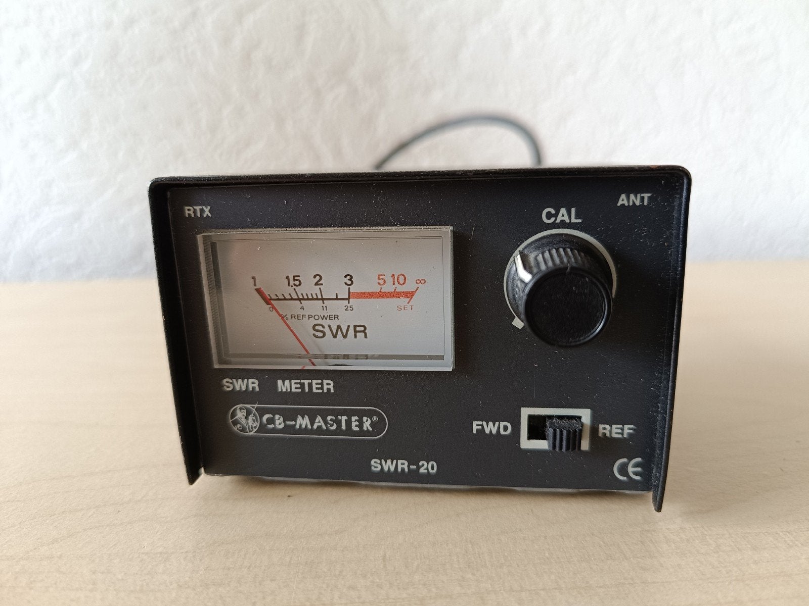 CB-Master SWR-20 SWR Meter - Zo goed als nieuw, Telecommunicatie, Zenders en Ontvangers, Ophalen of Verzenden, Zo goed als nieuw