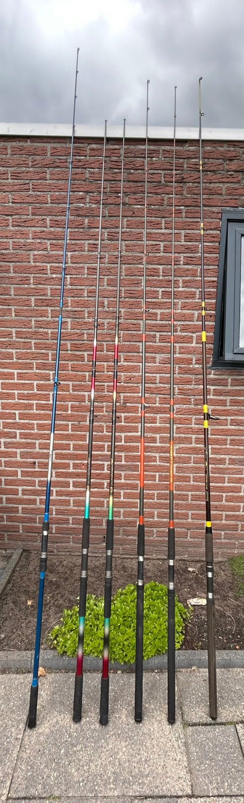 Vis hengels, Ophalen of Verzenden, Gebruikt, Werphengel