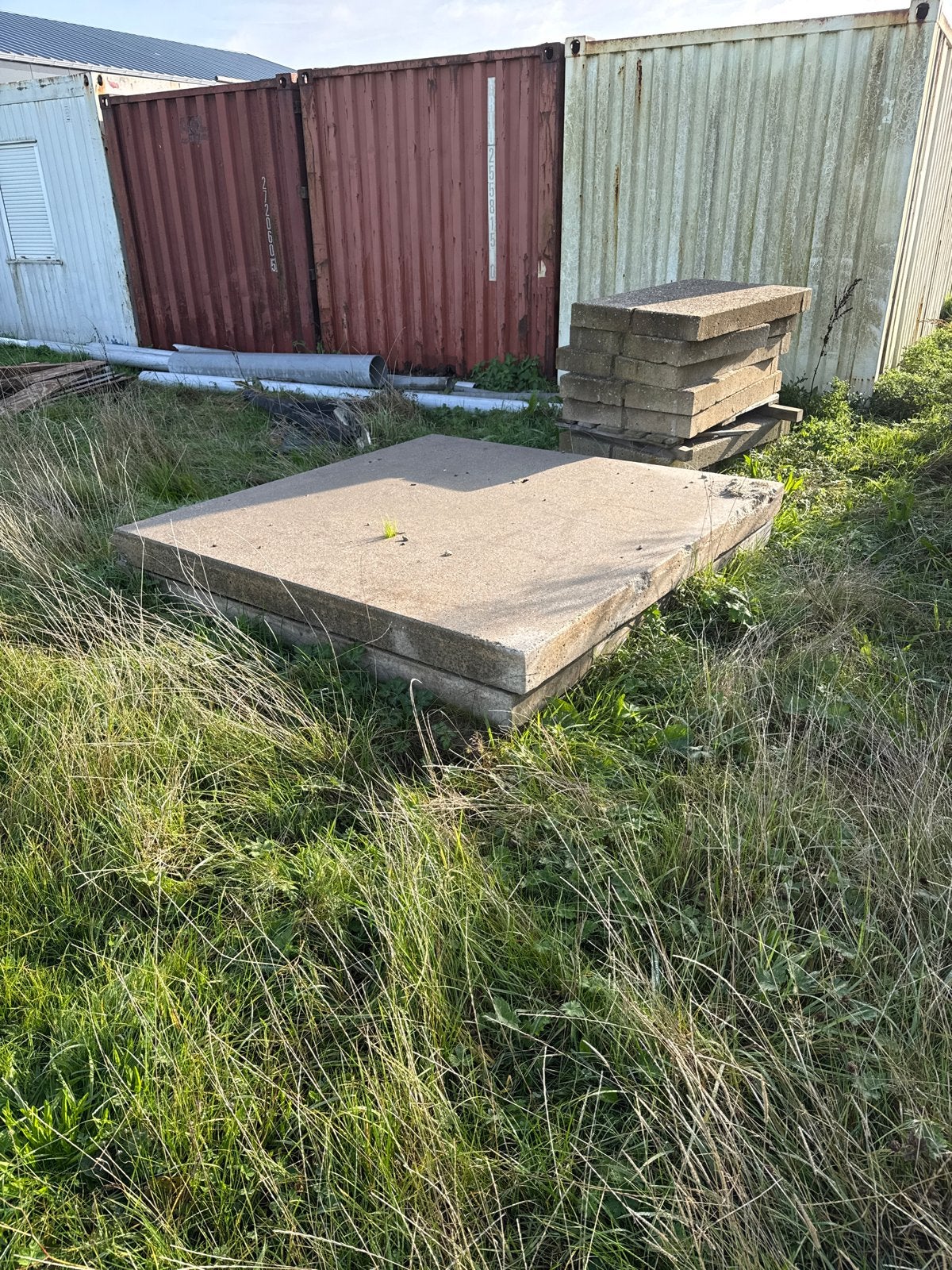 3x Stelconplaten - Gebruikt, Ophalen of Verzenden, Gebruikt, Beton, Overige typen