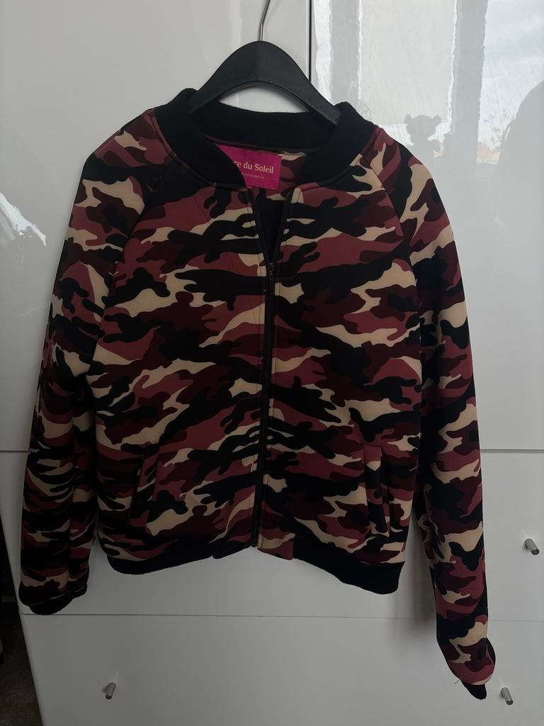 Leger jasje Place du Soleil, Kleding | Dames, Ophalen of Verzenden, Gedragen, Maat 38/40 (M), Overige kleuren