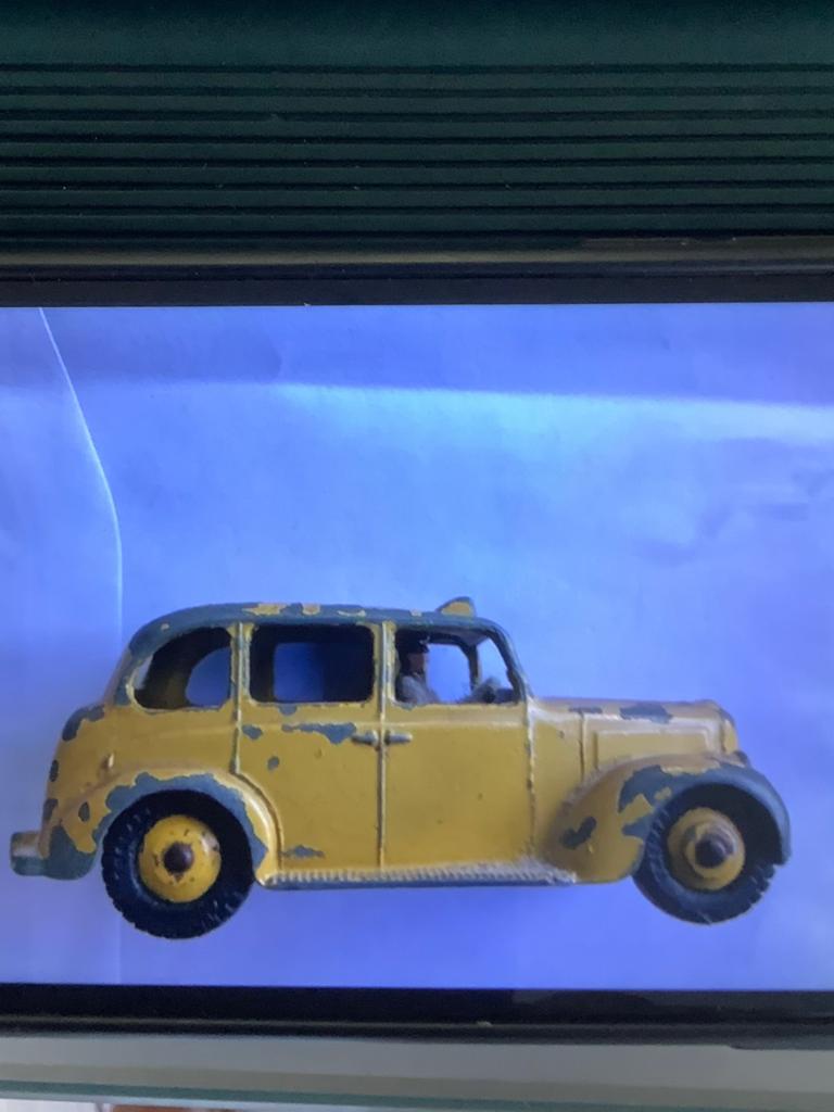 Dinky Toys Austin Taxi  meccano, Ophalen of Verzenden, Gebruikt, Overige typen, Vanguards
