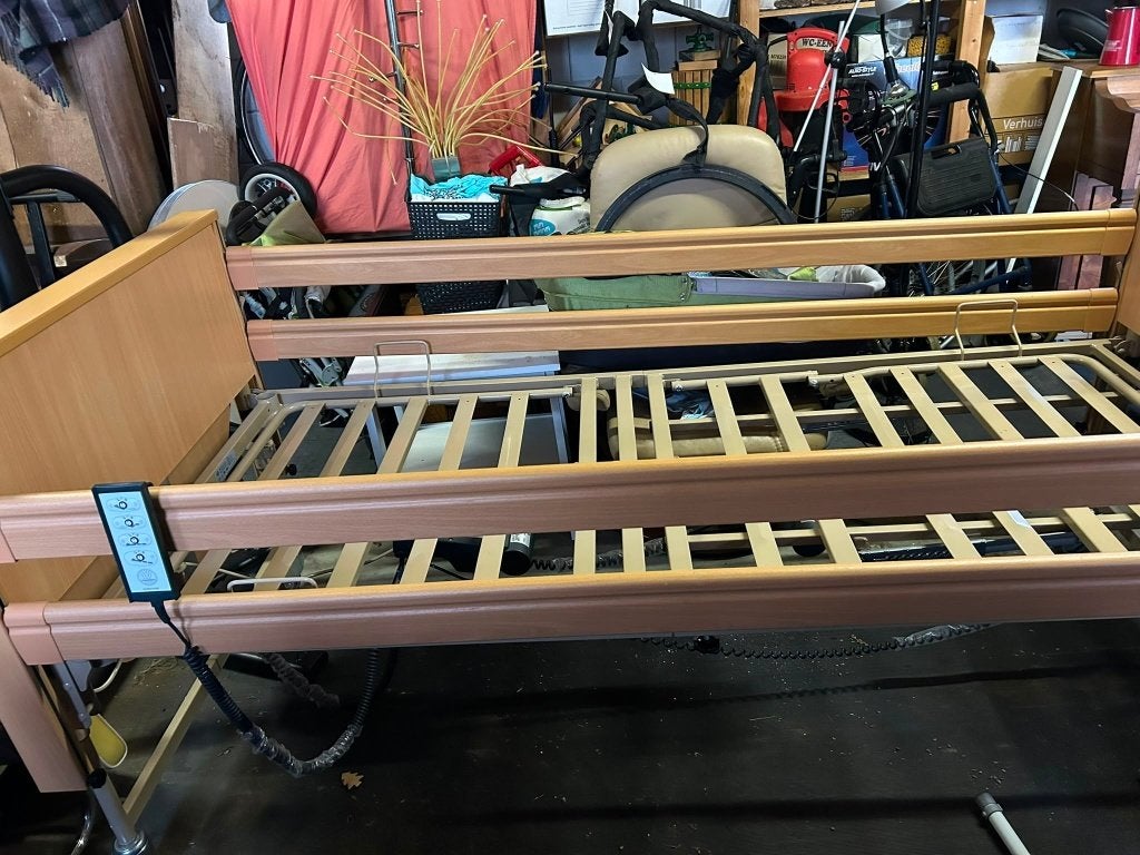 Hoog laag bed, Ophalen, Gebruikt