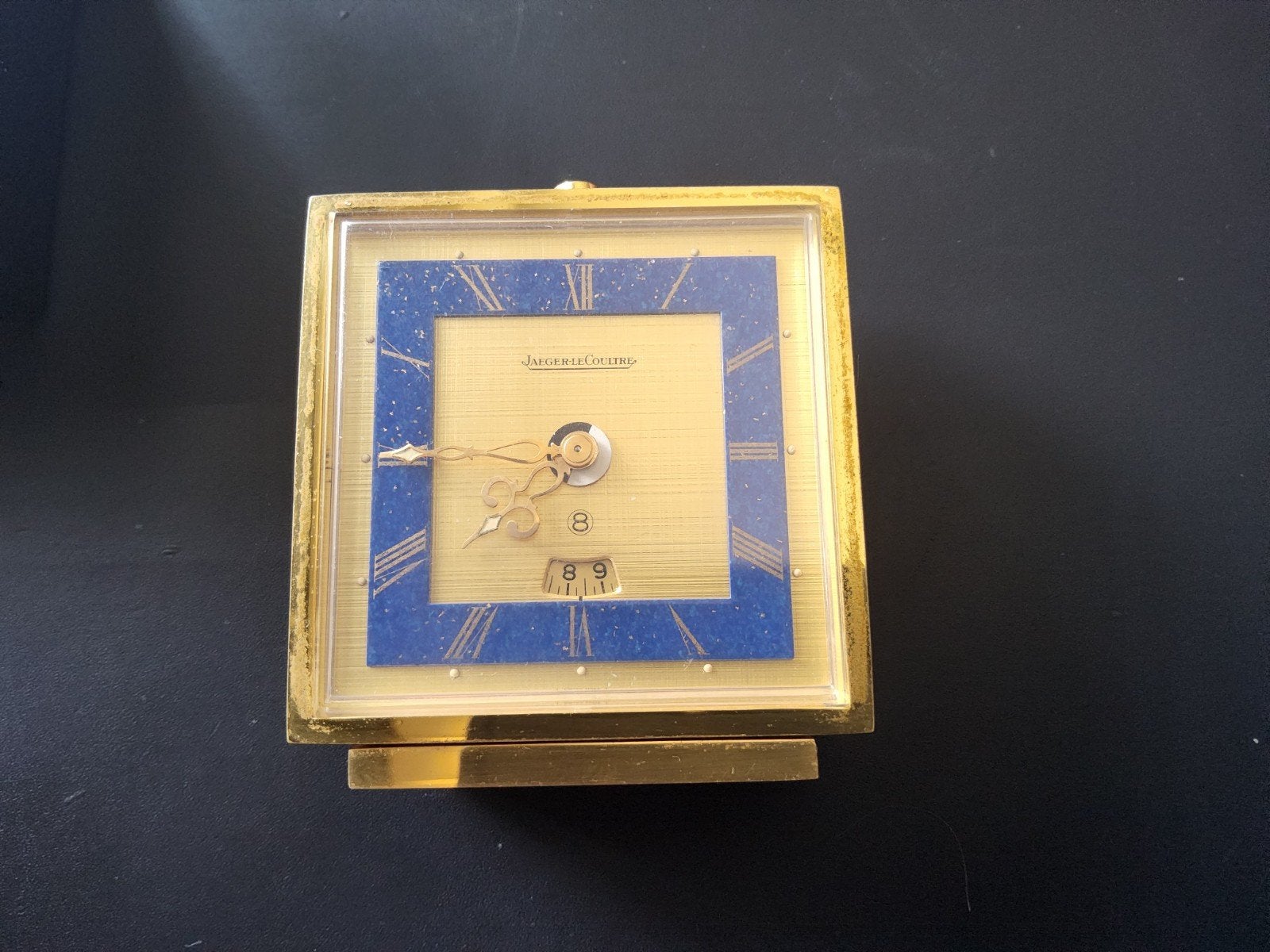 jeager LeCoultre reiswekker, Overige merken, Overige materialen, Ophalen of Verzenden, Leer