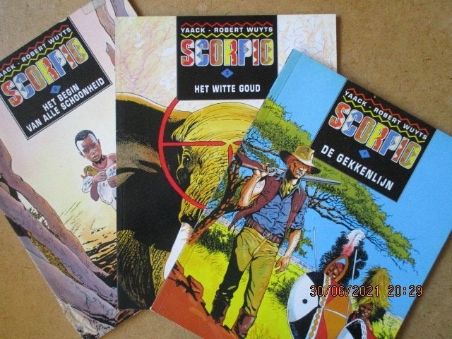 adv3944 scorpio, Eén stripboek, Ophalen, Gelezen