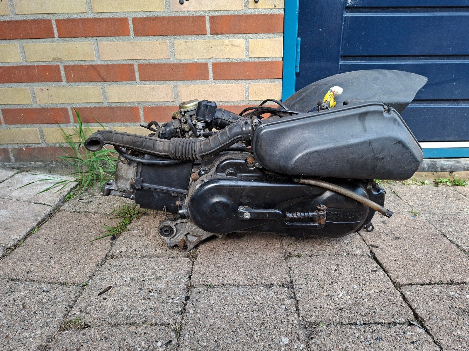 Kymco GY6 Motorblok 50cc 12 inch Agility Vitality ZGAN, Ophalen
