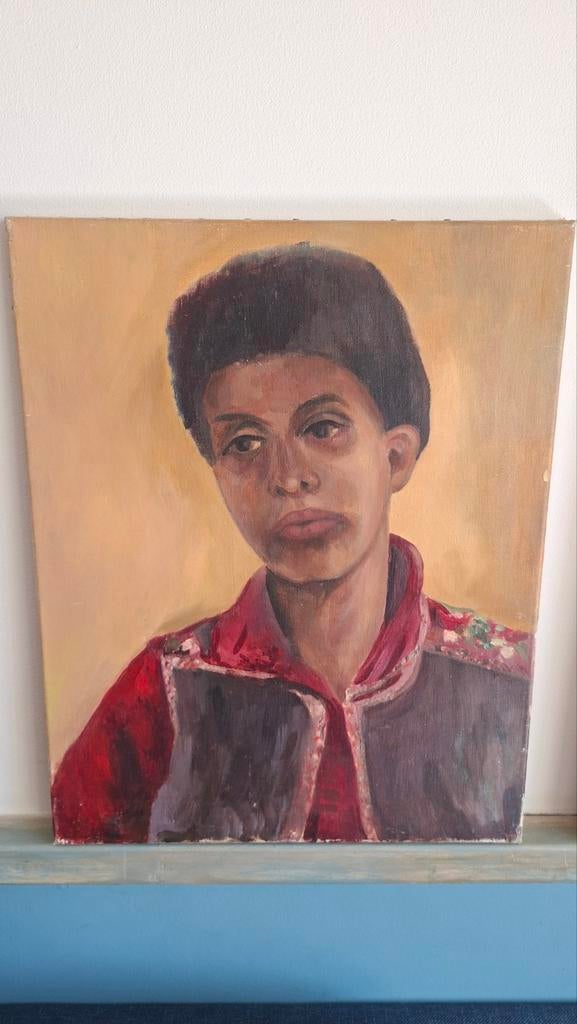 Portret Jonge Man - Gert van de Geest - Voorjaar 1983, Ophalen of Verzenden