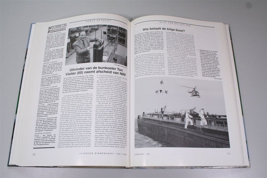 Jaarboek binnenvaart 1992 — Rijk geïllustreerd Boek, N.v.t., N.v.t., Ophalen of Verzenden, Zo goed als nieuw