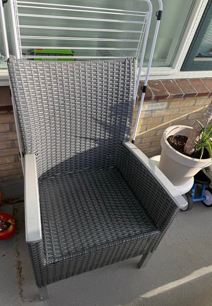 Twee tuinstoelen, Ophalen, Gebruikt, Kunststof