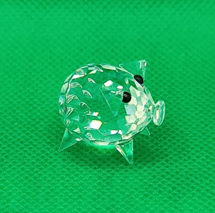 Swarovski varkentje, Verzamelen, Swarovski, Zo goed als nieuw, Figuurtje, Ophalen of Verzenden