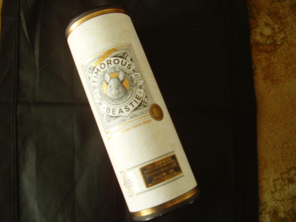 verpakking koker scotch whiskey fles laings douglas beastie, Overige typen, Minder dan 35 cm, Minder dan 50 cm, Ophalen of Verzenden