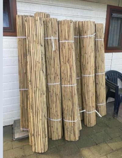 Bamboe schutting/ tuinscherm - natuurlijke afscherming, Tuin en Terras, Schuttingen, Ophalen of Verzenden