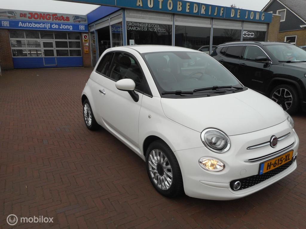 Fiat 500 1.2 Lounge ECC+NAVI+DAB, Voorwielaandrijving, Gebruikt, 4 cilinders, 4 stoelen