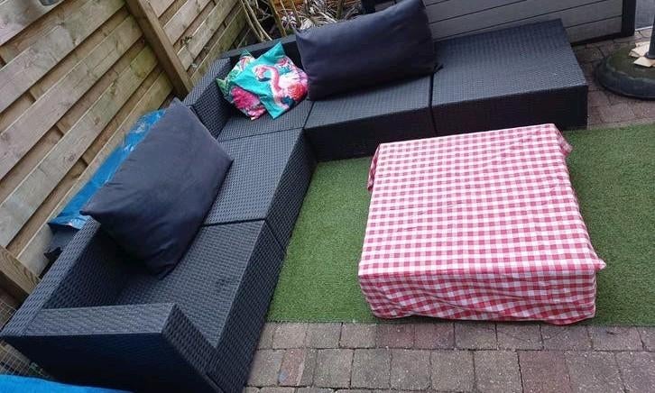 Vida xl loungeset, Tuin en Terras, Tuinsets en Loungesets, Ophalen