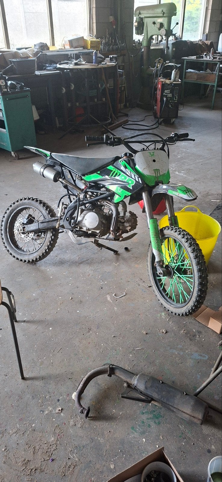 Crossmotor - opknapper - loopt niet, Ophalen, Gebruikt, Overige merken