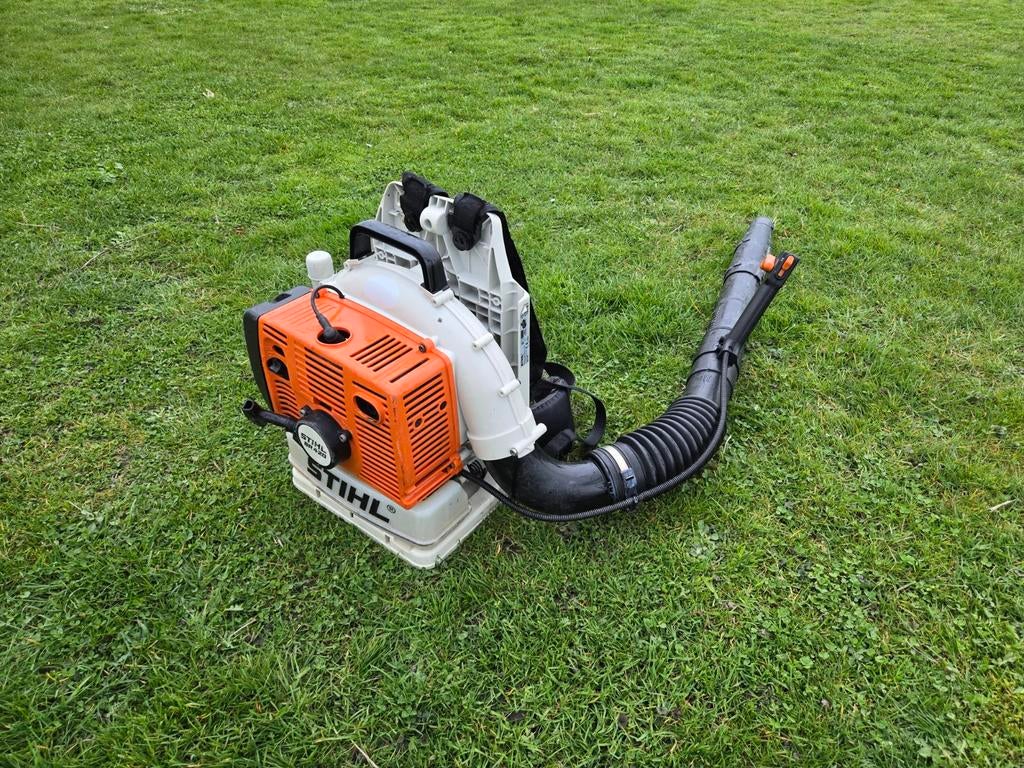 Stihl BR 420 Bladblazer | Ruggedragen BR420 | 2 takt, Info@stihl.nl, Gebruikt, Ruggedragen, Ophalen of Verzenden