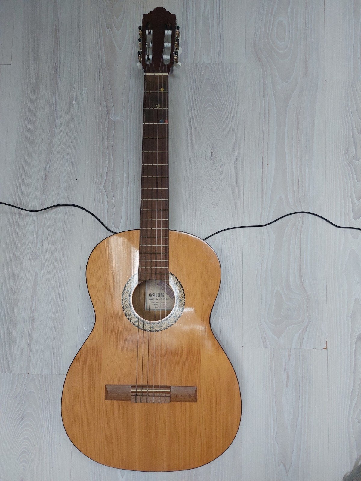 Gitaar, Ophalen of Verzenden, Gebruikt, Klassieke of Spaanse gitaar