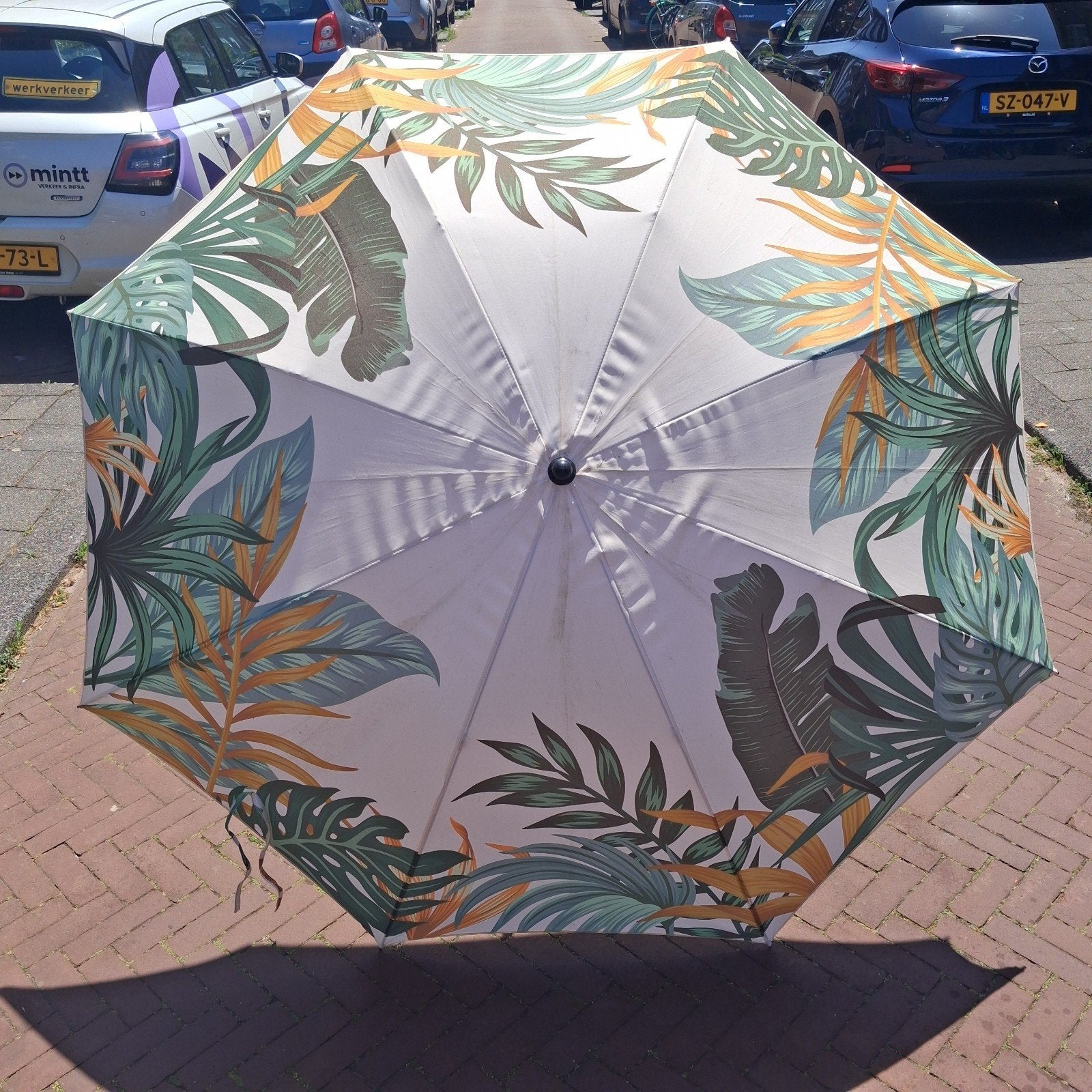 Parasol, Ophalen, Minder dan 1 meter, Parasolvoet