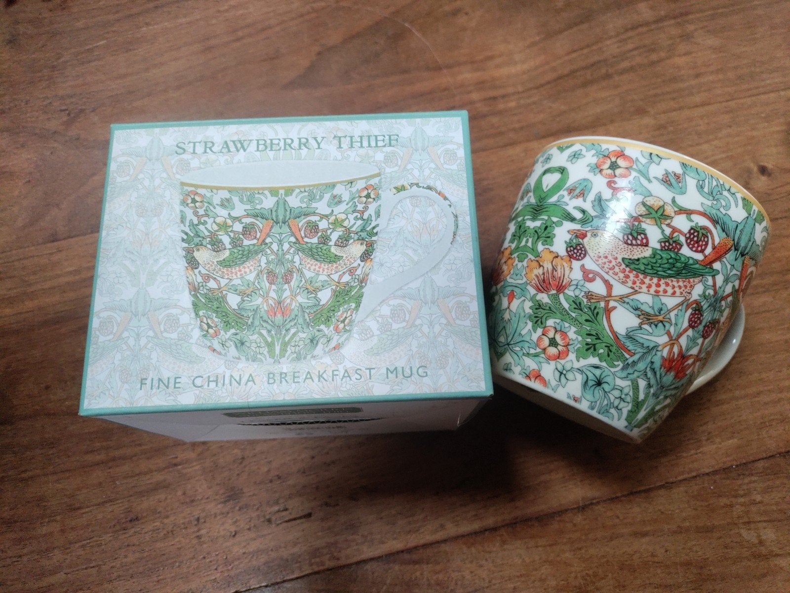 William Morris Strawberry Thief Mok - Nieuw in doos, Huis en Inrichting, Keuken | Servies, Verzenden
