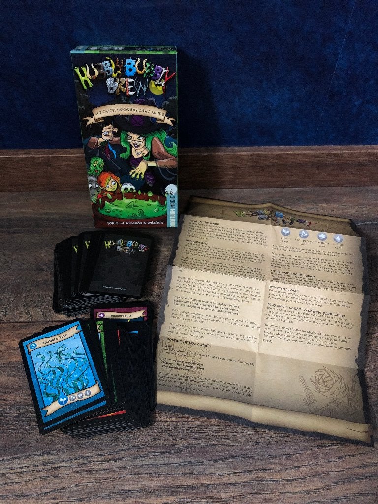 Hubbly Bubbly Brew, Vijf spelers of meer, Ophalen of Verzenden, Zo goed als nieuw, Quantuum Magic