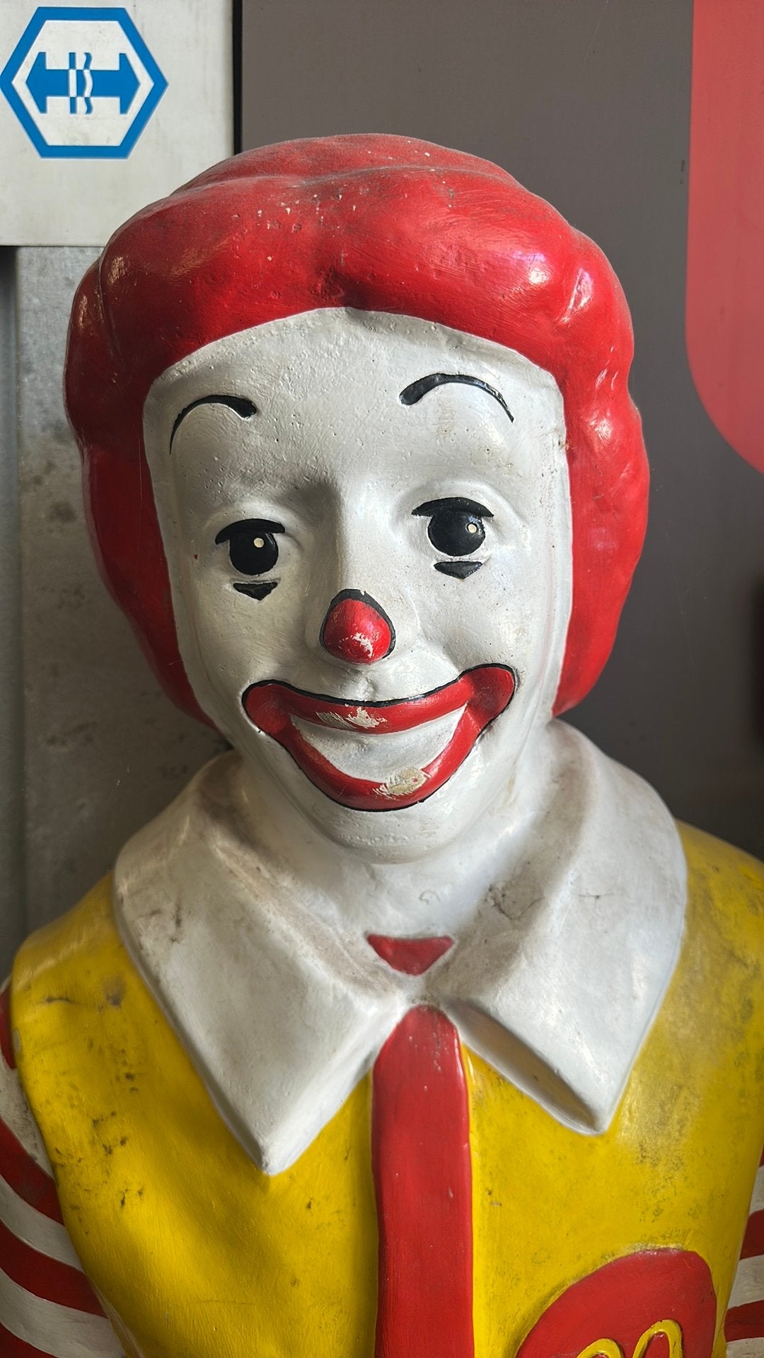 Groot Originele  Ronald McDonald McDonald’s reclamepop, Ophalen, Zo goed als nieuw