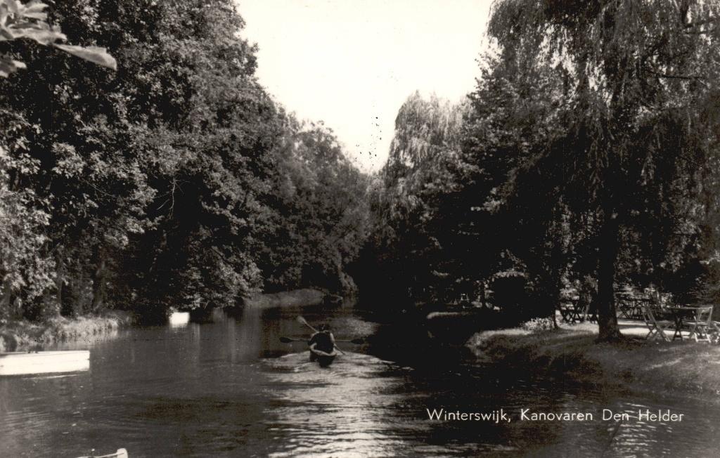 Winterswijk, Kanovaren Den Helder (1961) 131336, Ophalen of Verzenden, 1960 tot 1980, Gelopen, Gelderland