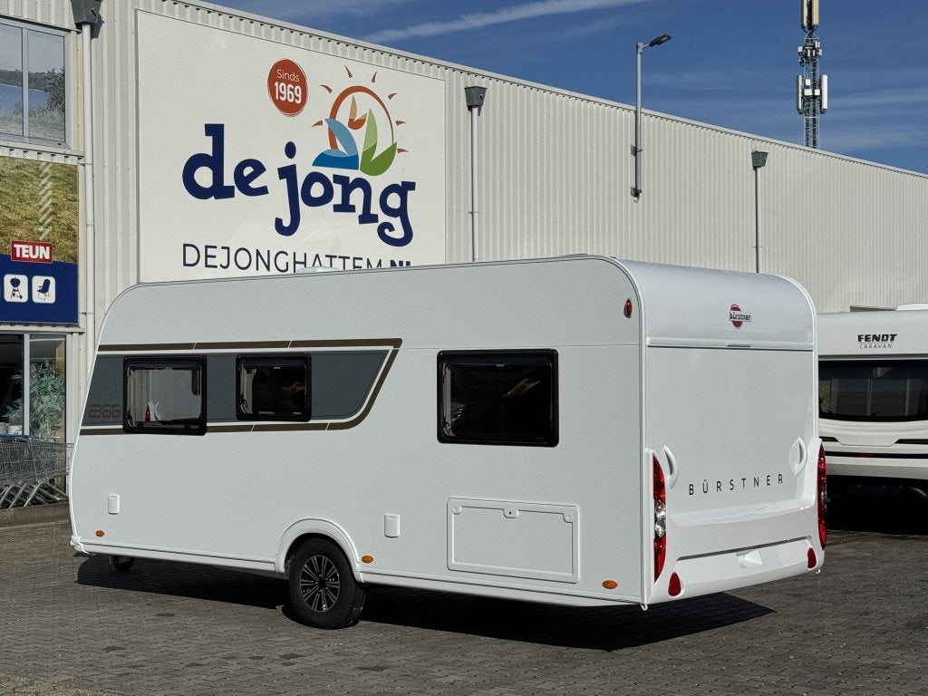 Bürstner B66 465 TS, Caravans en Kamperen, Caravans, Rondzit, Bedrijf, Schokbreker, 5 tot 6 meter