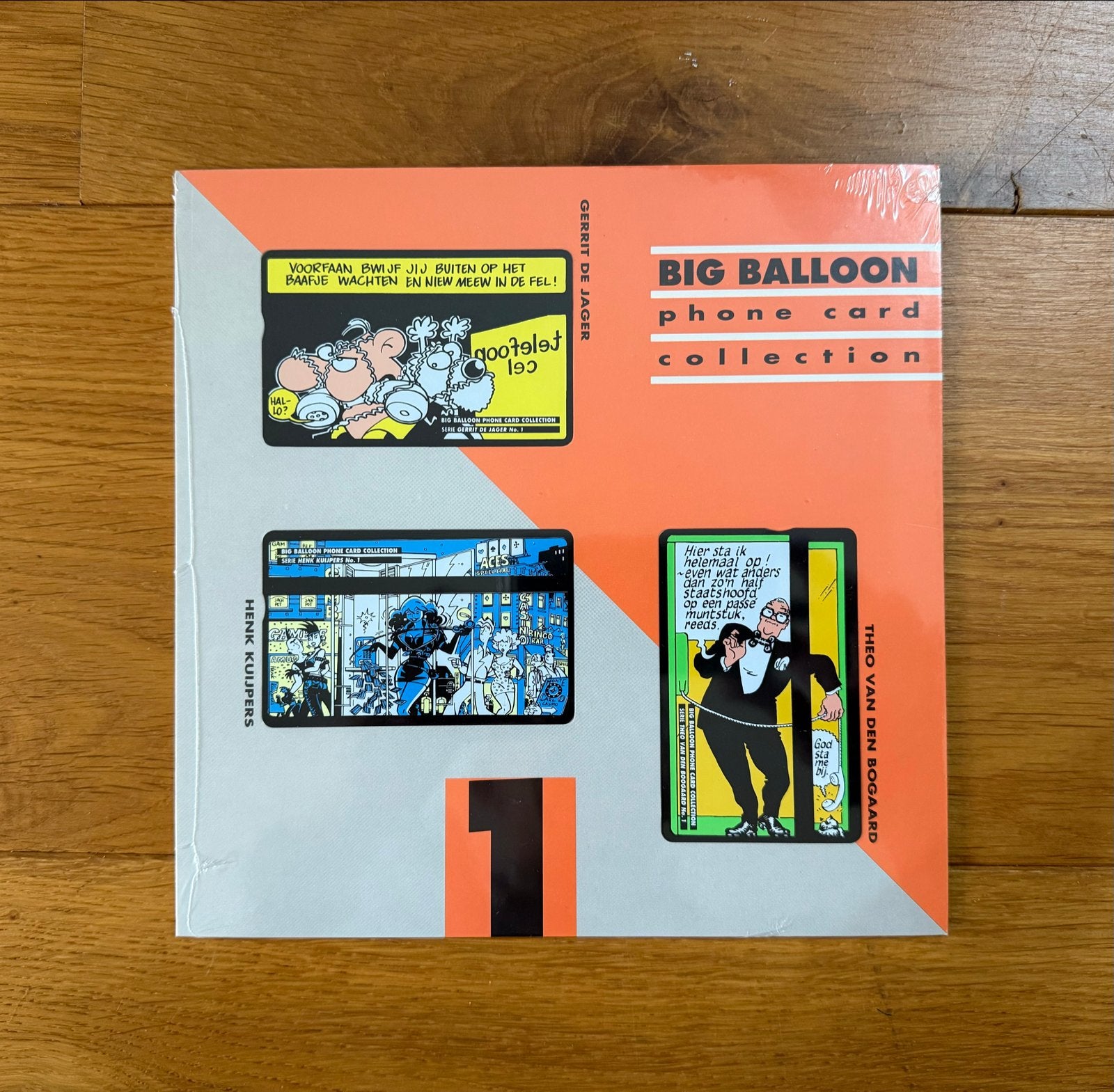 Big Balloon Phone Card Collection - Origineel Ingeseald, Ophalen of Verzenden, Nederland