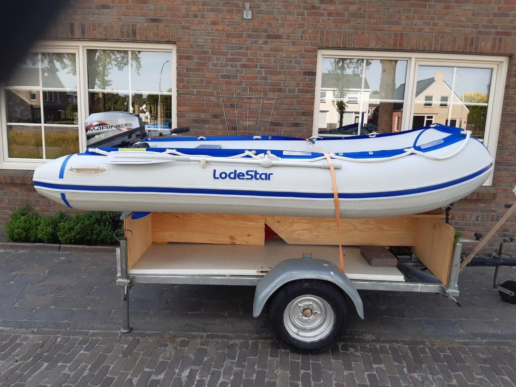 Rubberboot Lodestar 320 rubberboot zgan., Ophalen of Verzenden