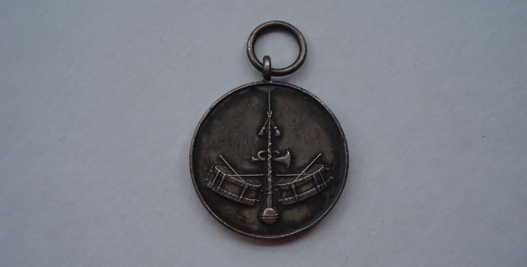 medaille penning muziek fanfare, Ophalen, Overige materialen