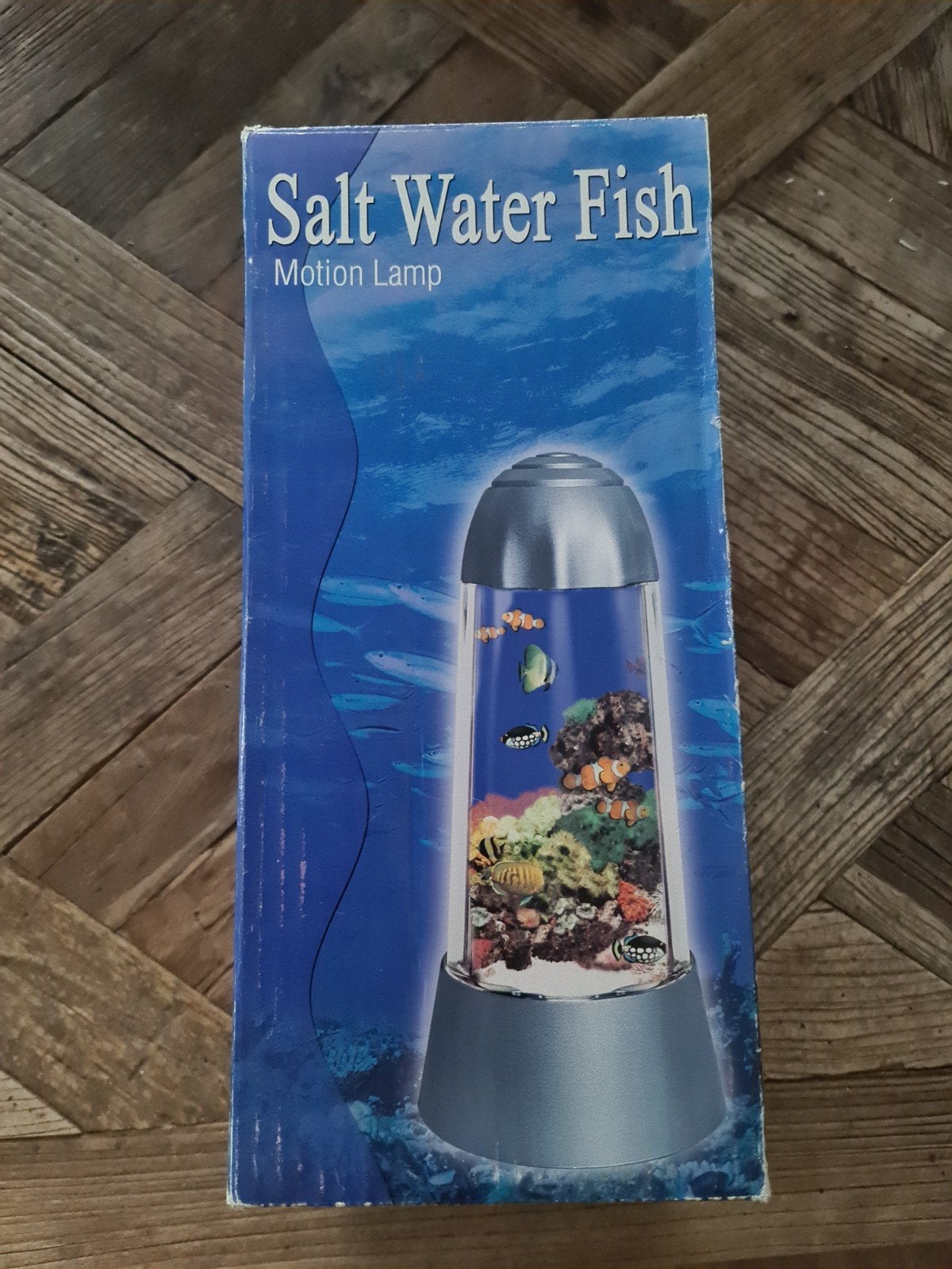 Salt Water Fish Motion Lamp - Sfeervolle Lavakamp, Ophalen of Verzenden, Nieuw