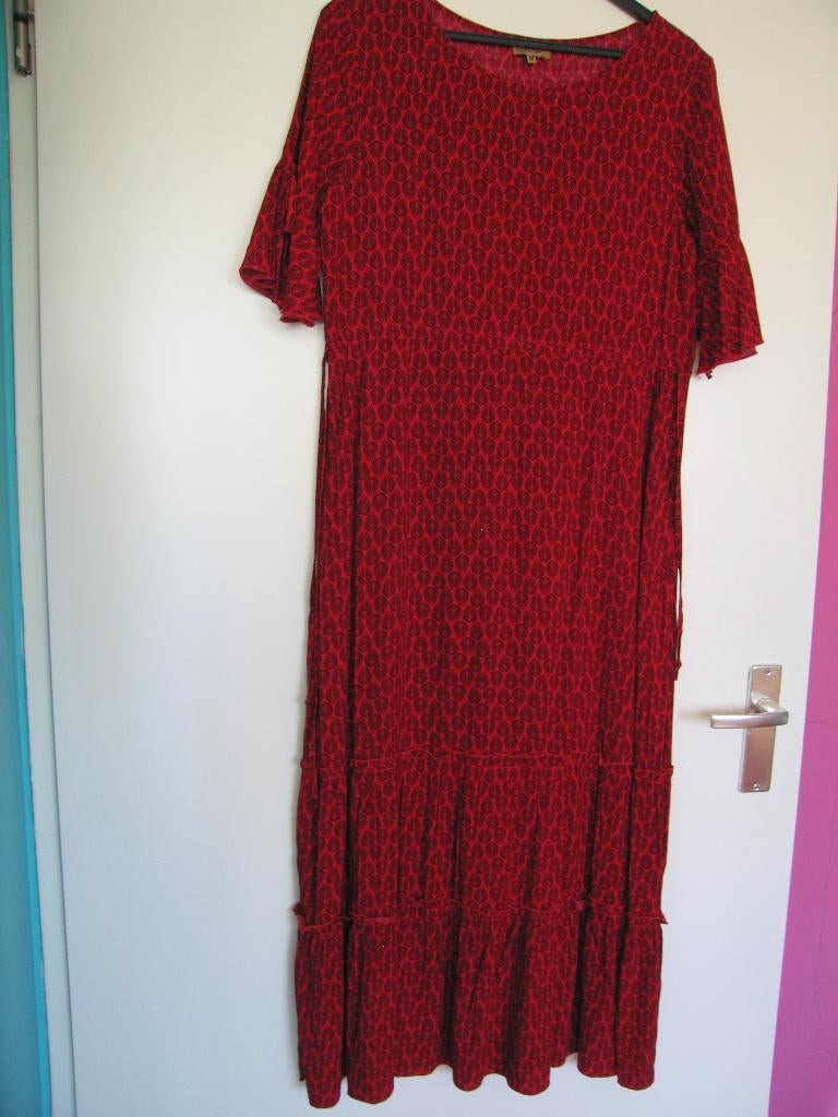 Maxi jurk met strokenrok van Coline Maat 38, Kleding | Dames, Maat 38/40 (M), Coline, Ophalen of Verzenden, Zo goed als nieuw